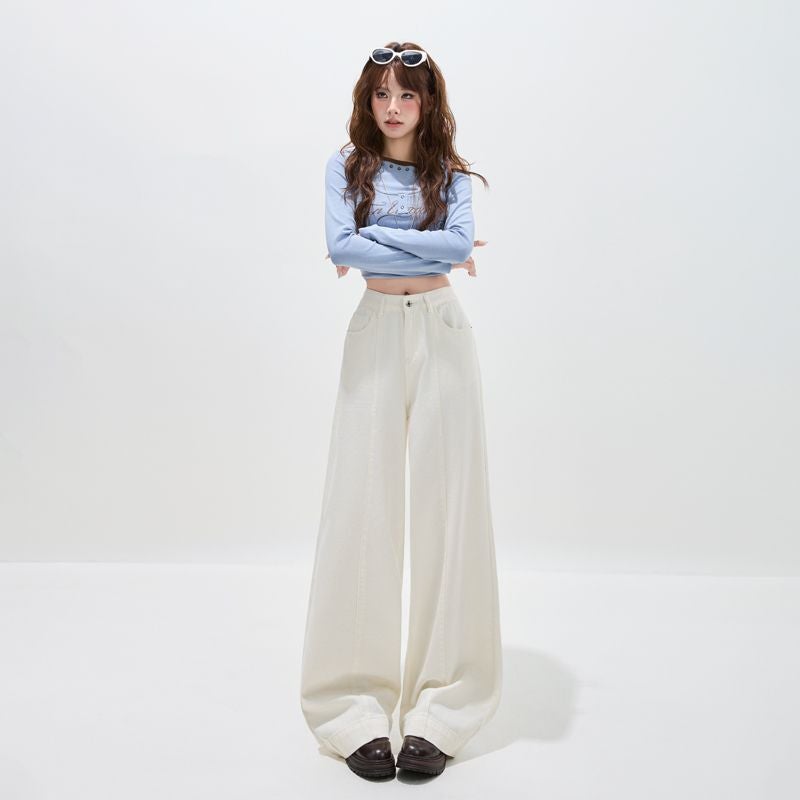 Unisex Casual Daily Denim Jeans - Image 1