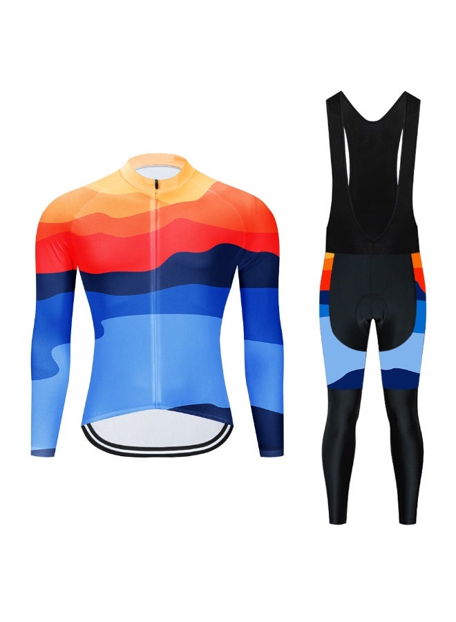 KUYING GR New Summer Outdoor Sunscreen Moisture Absorption Quick Drying Bicycle Women's Cycling Clothing Set  - Image 1