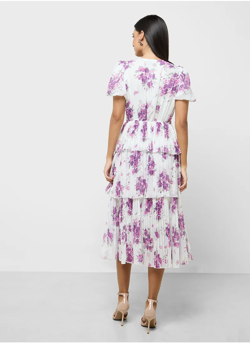 ايلا Floral Print Dress