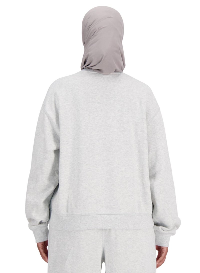 نيو بالانس سويت شيرت أثليتكس من نسيج التيري الفرنسي - Image 2