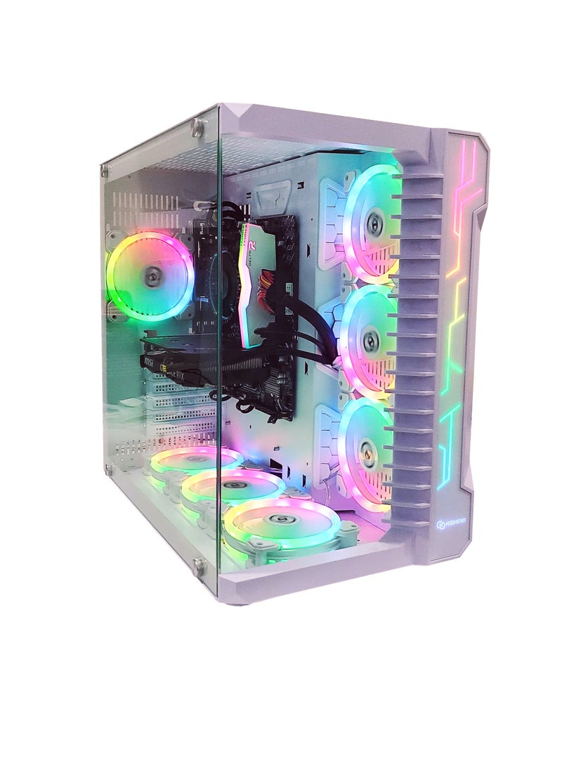 highend - Gaming PC Intel i5 12400F Processor RTX 4060 16GB RAM + 1TB SSD with Windows 11 - Image 1