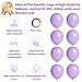 KUULBELA 110pcs Pastel Purple Balloon 12 Inch Pastel Purple Latex Balloons for Birthday Party Baby Shower Weddingwith 2 Ribbons - Image 4