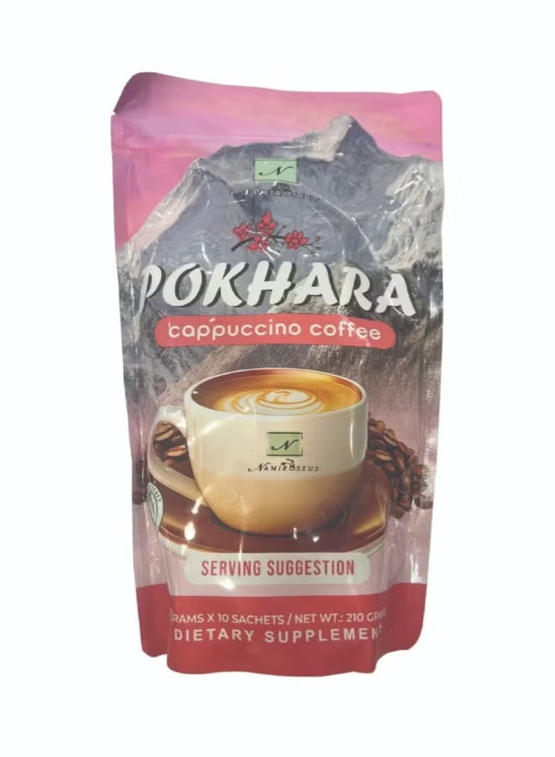 NAMIROSEUS Bocara Cappuccino Coffee 10 Sachets
