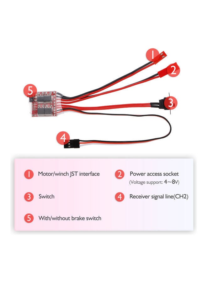 NIBEMINENT 2-Piece 30A Brushed ESC Set - Image 2