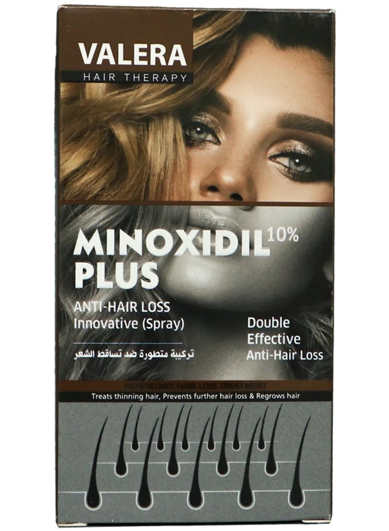 فاليرا بخاخ مينوكسيديل ١٠٪ بلس المبتكر المضاد لتساقط الشعر ٦٥ مل