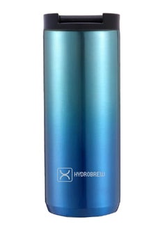 HYDROBREW Double Wall Insulated Tumbler Water Bottle, Blue, 500 ML  - Image 1