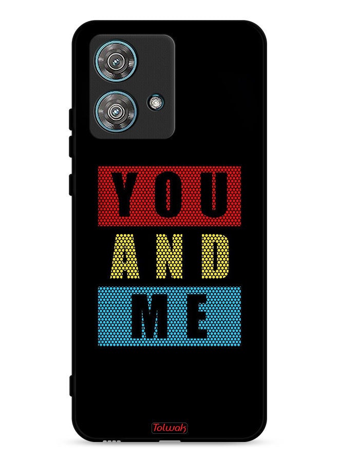 Tolwak Motorola Edge 40 Neo 5G Protective Case Cover You And Me - Image 1