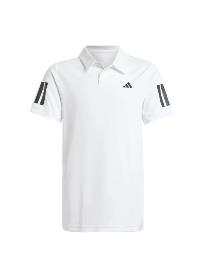 Adidas Adidas B Club 3S Polo White Polo Shirt (Short Sleeve) Polo Shirts For Kids