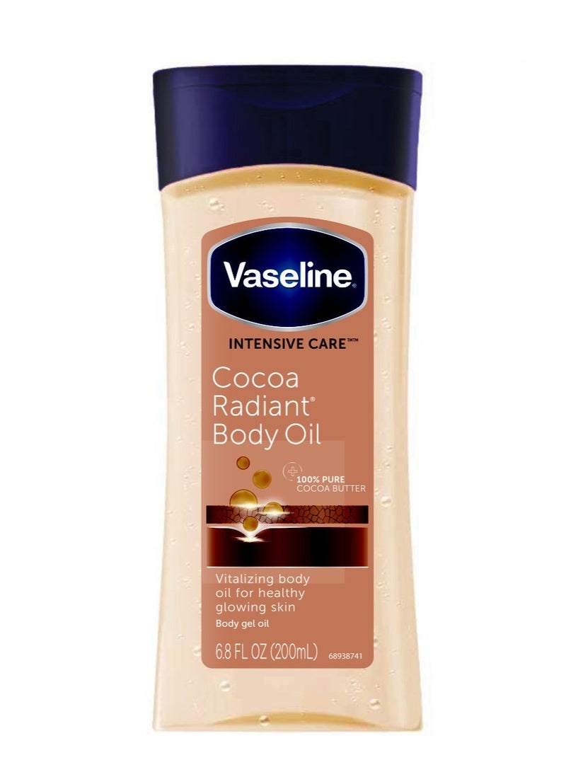 Vaseline Cocoa Radiant Butter Body Oil 200ml - Image 1