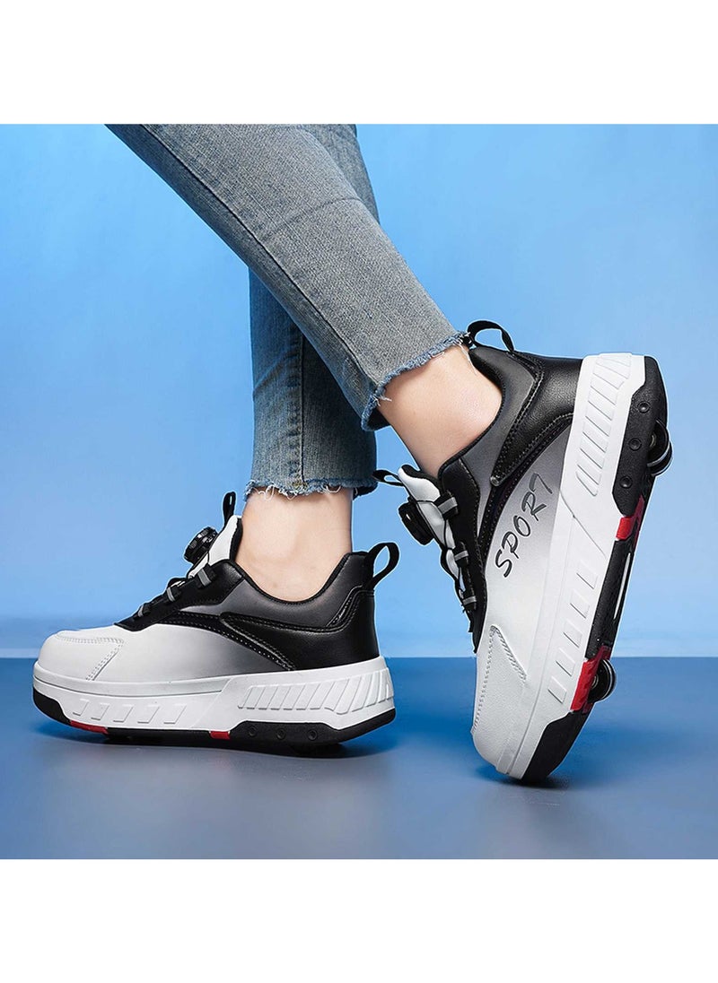 Joshberg Sneaker Skate Shoes with Wheels Roller Skates Shoes  - Image 5
