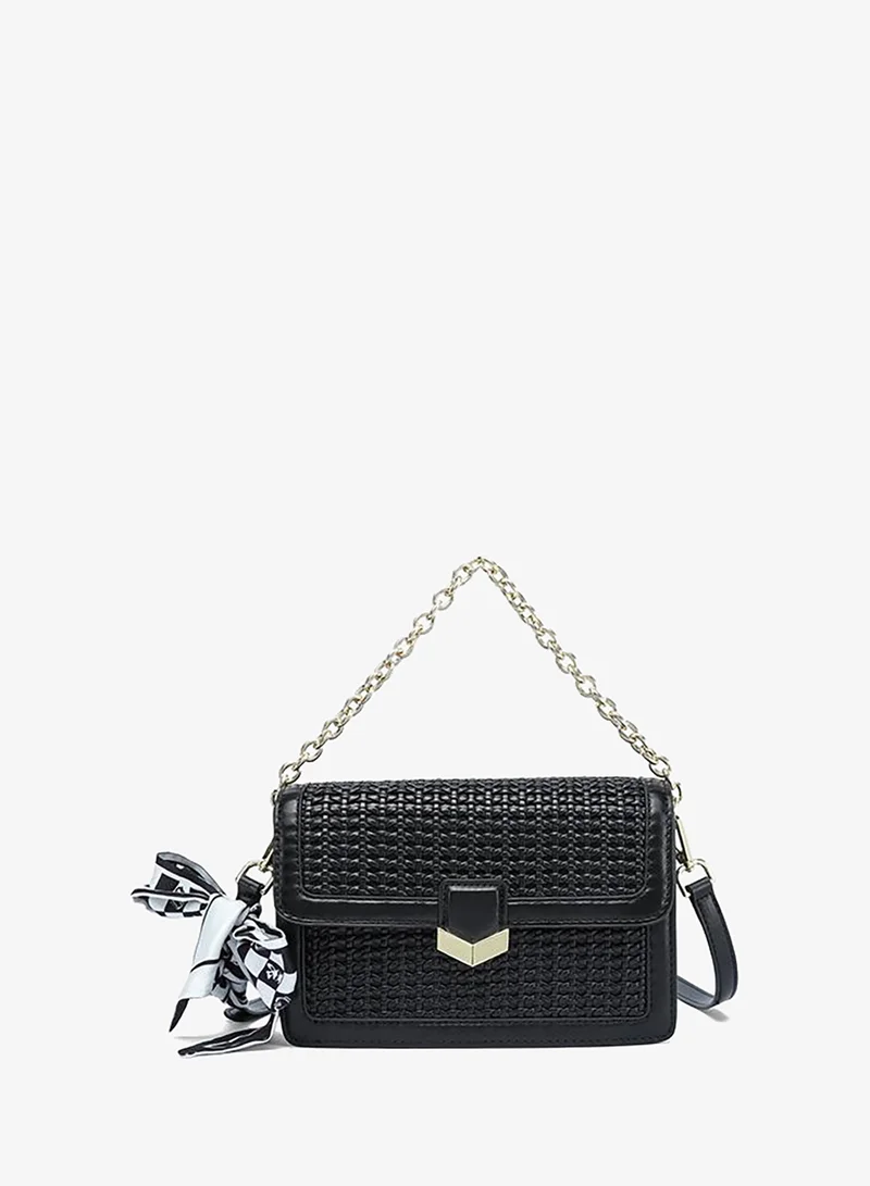 FYOR Woven Textured Crossbody Bag BD 188