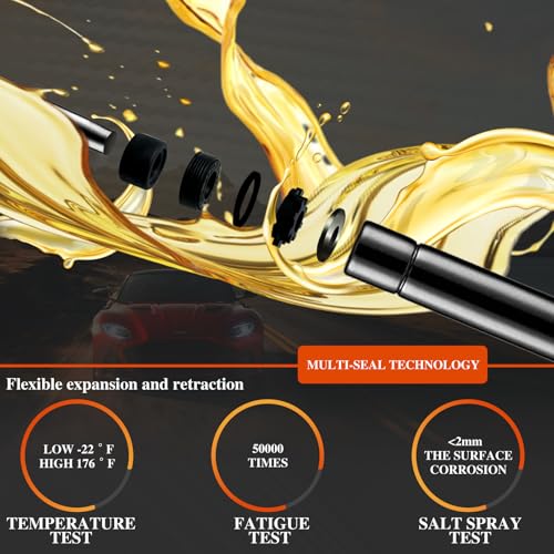 iMonse Hood Strut Lift Support Compatible with Ford Edge 2015-2023, Front Shock Strut Replace OE# FT4BR16C826AC PM4041, 2PCS - Image 4