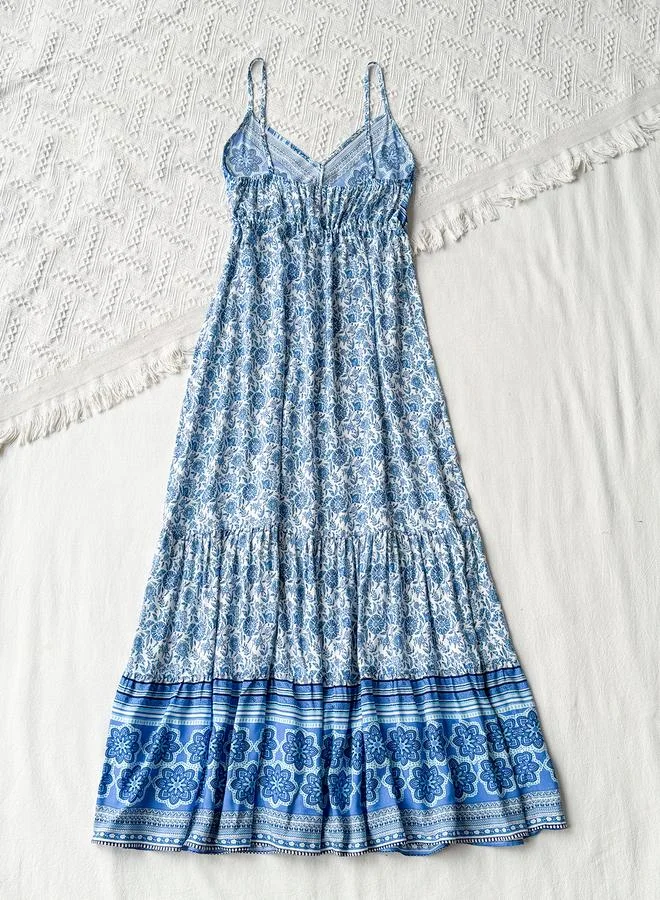 Take Two Take Two Women Blue Strappy Maxi Dress