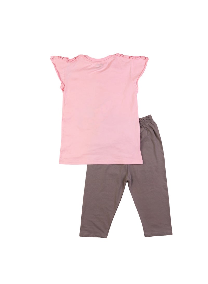 Zercon Summer Pajama Set for Girls 8201 - Image 3
