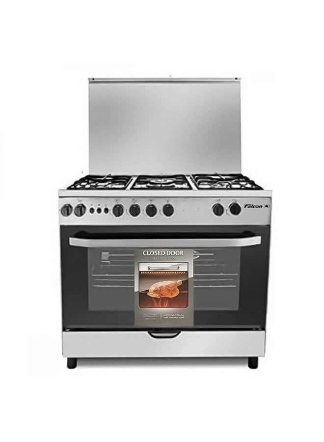 فالكون فرن غاز فالكون60 × 90 سلفر وش استيل امان - 12412 - Image 2