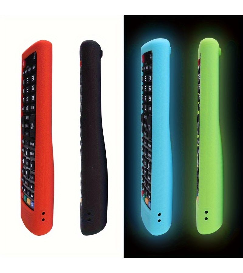 Universal Silicone Protective Case For TV Remote Control Anti Fall Collision Proof Green - Image 1