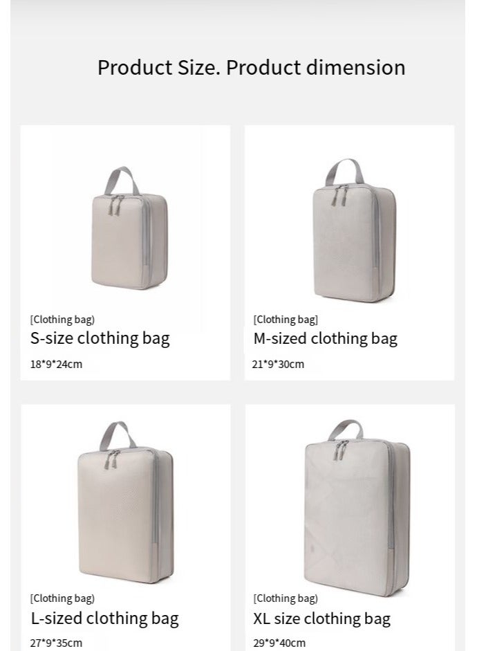 Compression Storage Bag Travel Essentials 5 Sets Expandable Travel Bag Organizer Bags  - Image 3