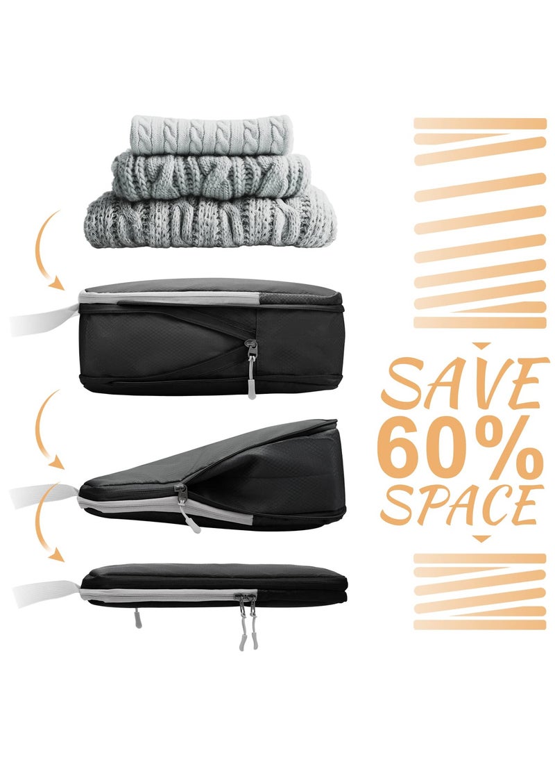 Compression Storage Bag Travel Essentials 5 Sets Expandable Travel Bag Organizer Bags  - Image 5