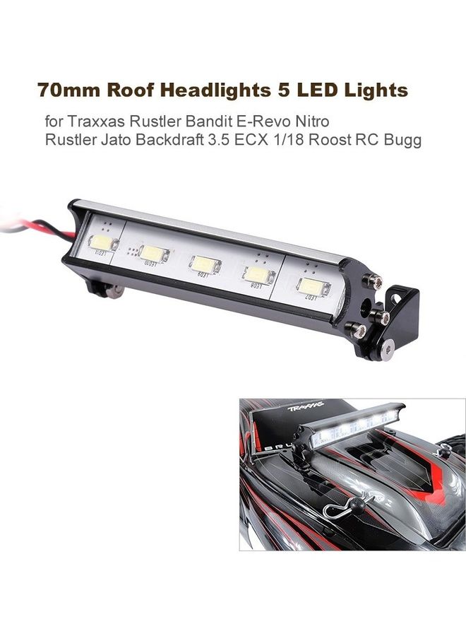 Loquat Roof Headlights RC Off-Road Dome 5 LED Lights Set - Image 1