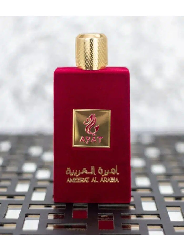 AYAT PERFUMES AMEERAT AL ARABIA Eau de Parfum 100ml – Bergamot, Jasmine & White Musk – Long Lasting Arabian Perfume for Women - Image 1