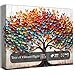 PPuzzling Butterfly Tree Puzzles 1000 Pieces for Adults Tree of Life Puzzles Coloful Nature Plant Flower Jigsaw Puzzles as Home Decor - Image 4