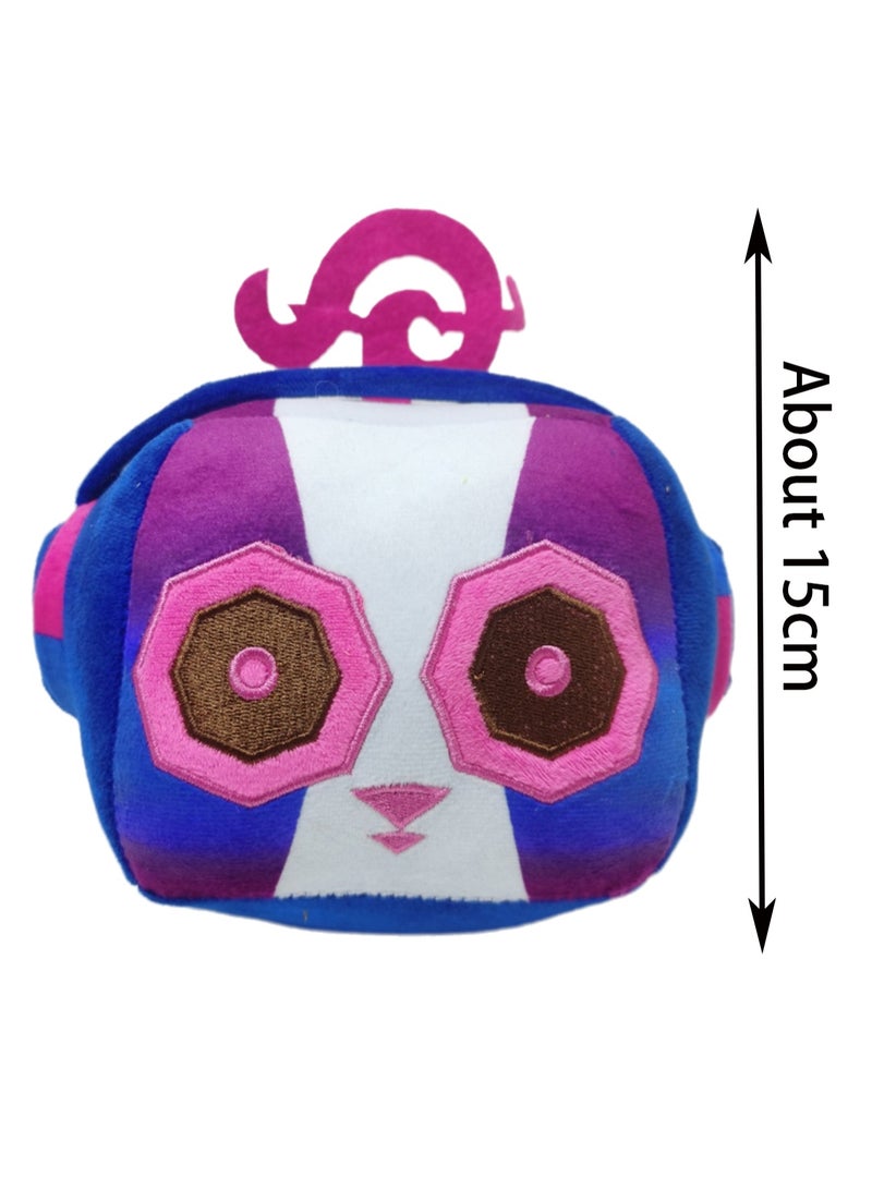 15cm Headphone Monkey Box Plush Toy, Blox Fruits Game Peripheral Plush Toy Props Boys And Girls Birthday Gift  - Image 2