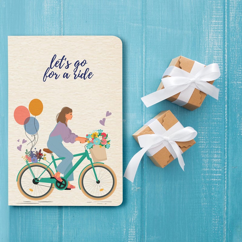 BOUND N FOUND 100 GSM A5 Dot Grid Journal Diary for Women:160 Pages (Cycle) - Image 4