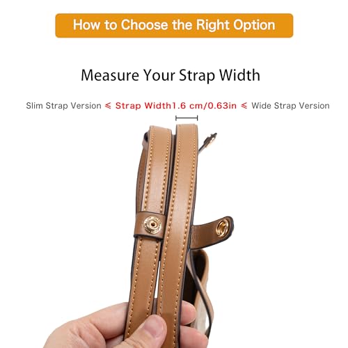 ATSEKTZ Shoulder Strap Pad Compatible with Tote Bags, Handbag Accessories, Upgraded Anti-Slip Cushion, Leather Strap Pad, Pressure Relief –Wide Strap Version Black - Image 5
