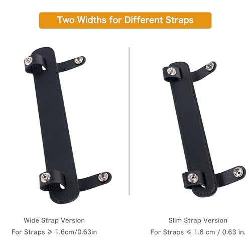 ATSEKTZ Shoulder Strap Pad Compatible with Tote Bags, Handbag Accessories, Upgraded Anti-Slip Cushion, Leather Strap Pad, Pressure Relief –Wide Strap Version Black - Image 3