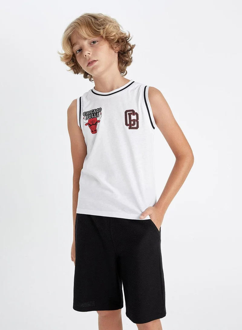 DeFacto  Nba Chicago Bulls Crew Neck Tank Top  | Best Price UAE