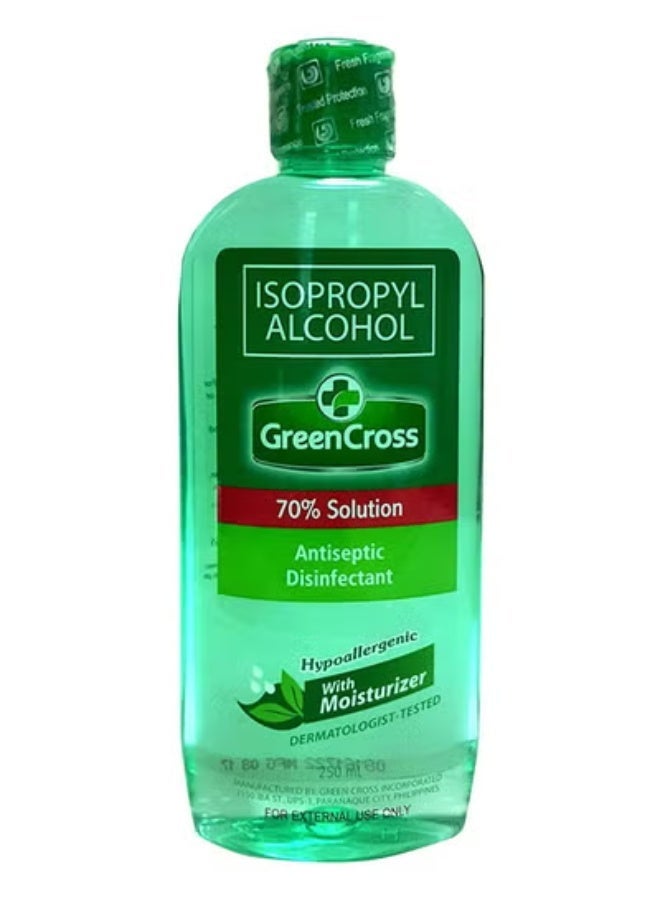 Green Cross Isopropyl Alcohol Disinfectant With Moisturizer 250ml - Image 1