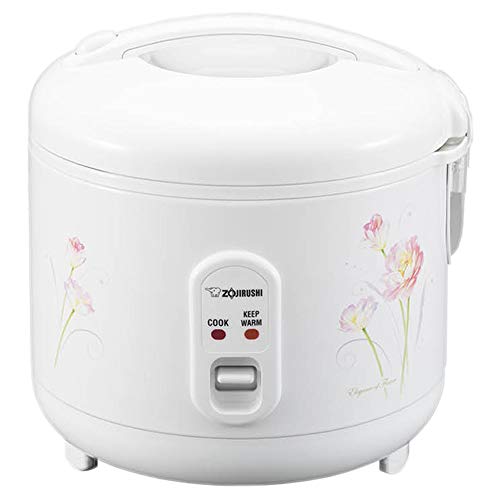 Zojirushi NS-RPC10FJ Rice Cooker and Warmer, 1.0-Liter, Tulip - Image 1