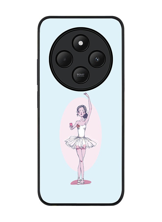 Stylizedd For Xiaomi Poco C75 Case,Slim fit Camera Protection, Shockproof Thin Phone cover - Twirling Ballerina - Image 1