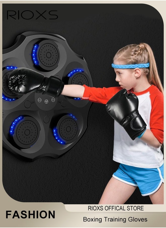 RIOXS - Boxing Gloves,8oz/10oz Boxing Gloves For Adults And Kids,Heavy Punching Bag,Youth Fight Gloves For Kickboxing/ MMA/Muay Thai/Mitts/Fitness Workouts,Sparring Training Gloves,Professional Boxing Gloves - Image 1