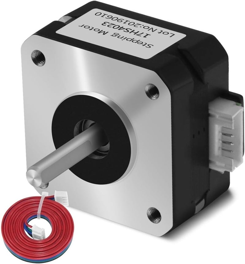 محرك خطوي Nema 17 14Ncm 0.7A 12V 22mm لطارد طابعة ثلاثية الأبعاد مقاس 5 XH2.54 - Image 1