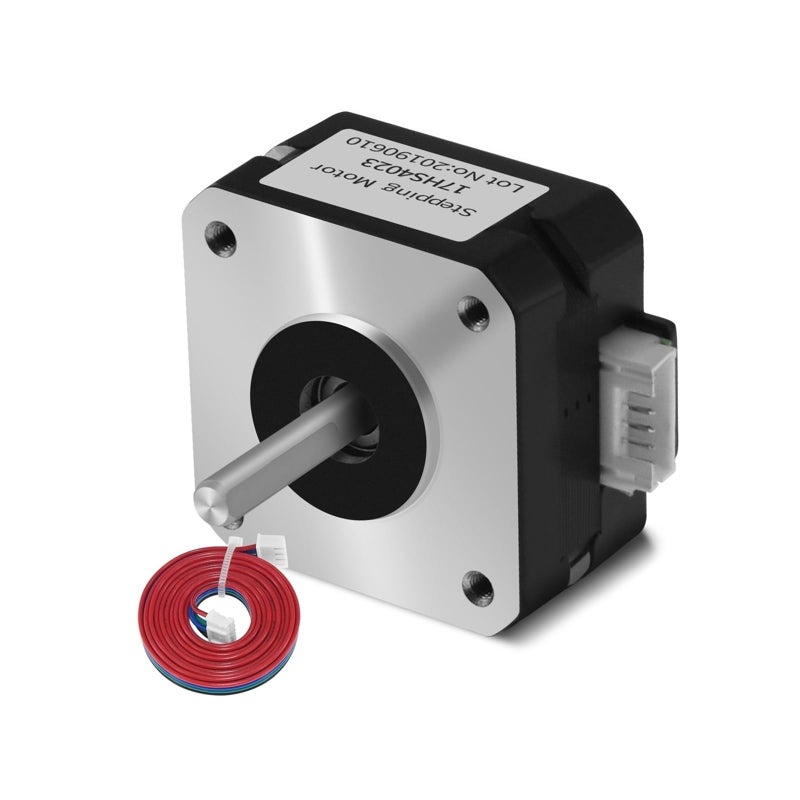 محرك خطوي Nema 17 14Ncm 0.7A 12V 22mm لطارد طابعة ثلاثية الأبعاد مقاس 5 XH2.54 - Image 2