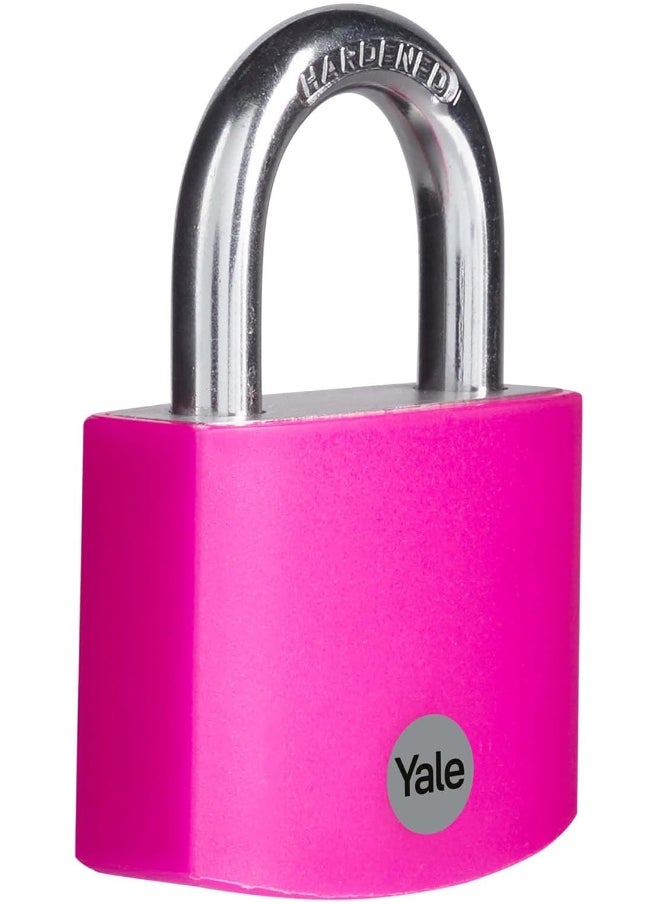 Yale Y151B/22/120/1 Series Y151B Chrome Combination Padlock 22mm  - Image 1
