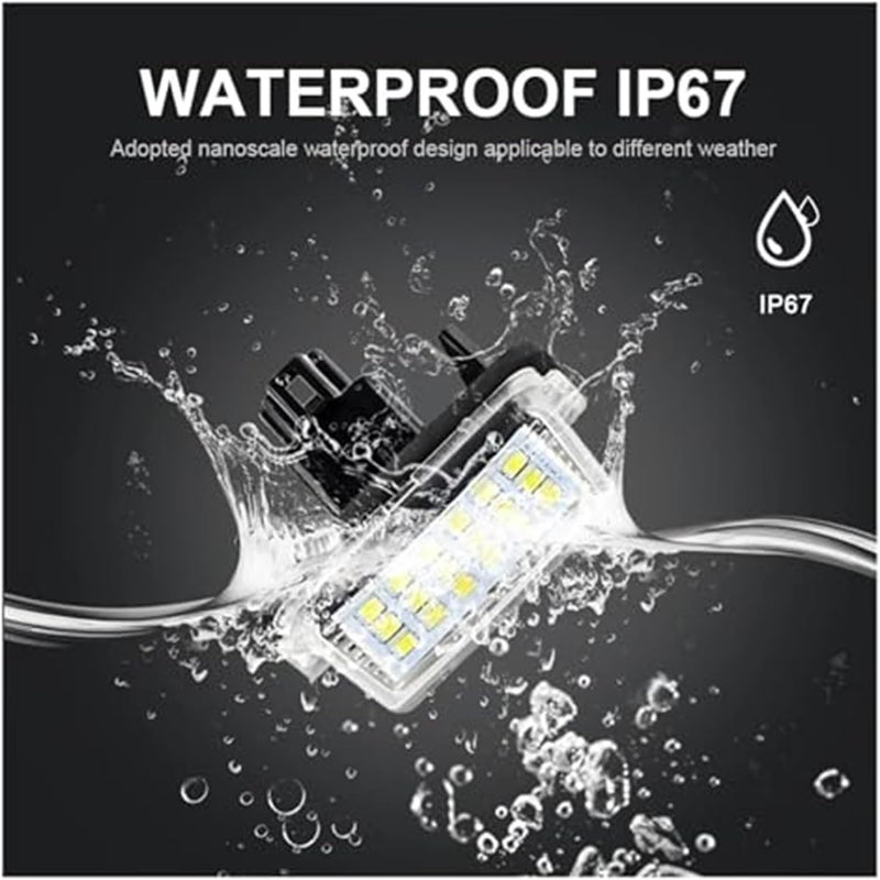 Wivplex 2PCS Error Free License Plate Light for Toyota - Image 3