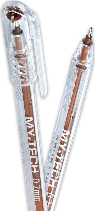 Pensan My Tech 2240 Ballpoint Pen Brown - Image 2