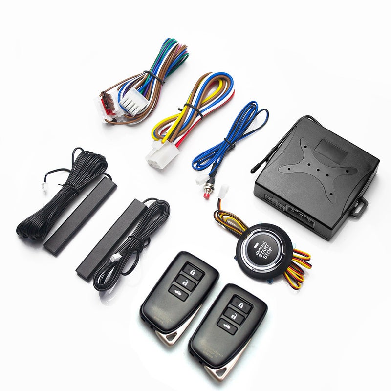 Shenyi Car Modification One-Click Start Keyless Entry Pke One-Way Anti-Theft Device Remote Start 12V System - Image 1