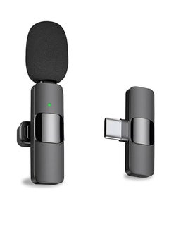 TIGER K8 Wireless Lavalier Microphone for Type-C Android Phones | Plug & Play USB-C Mic for Video Recording, Interview, Vlogging & YouTube | Auto Sync, Real-Time Transmission, Noise Reduction | Clip-On Wireless Mic – No App or Bluetooth Required  - Image 1