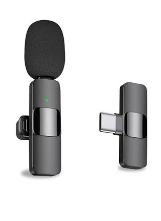 K8 Wireless Lavalier Microphone for Type-C Android Phones | Plug & Play USB-C Mic for Video Recording, Interview, Vlogging & YouTube | Auto Sync, Real-Time Transmission, Noise Reduction | Clip-On Wireless Mic – No App or Bluetooth Required - pzsku/ZF8AB0B4BDEC7F3F170C4Z/45/1746255167/580b46ac-d168-4786-9a22-ce57a178a29c