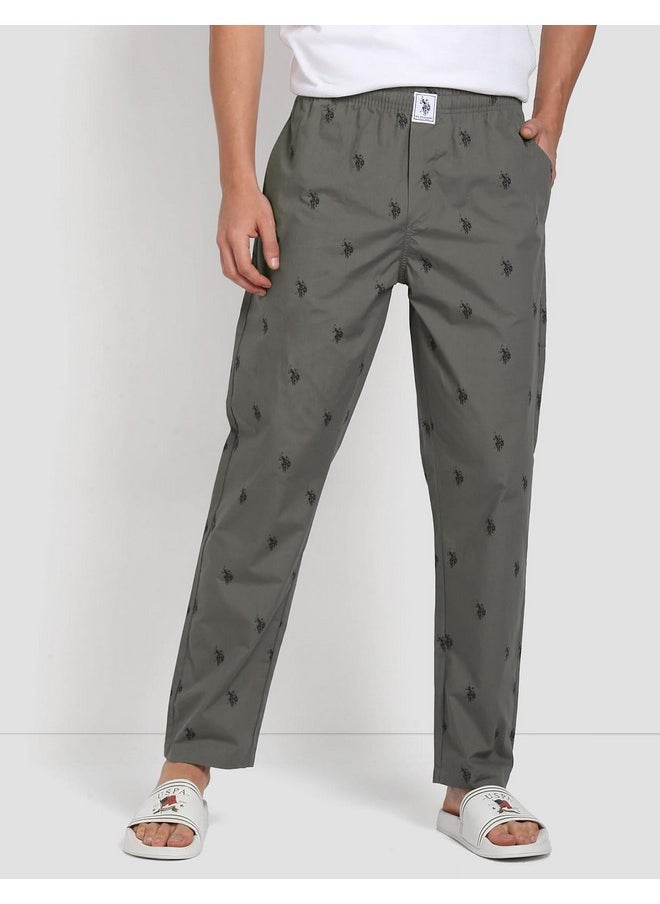 U.S. POLO ASSN. Men Signature Logo Print Cotton Lounge Regular Fit Pants-Pack Of 1 (Grey Xl) - pzsku/ZF8AB58CE03FD94EC8560Z/45/_/1738305557/99670d22-5344-48b6-907a-6727891d23ac