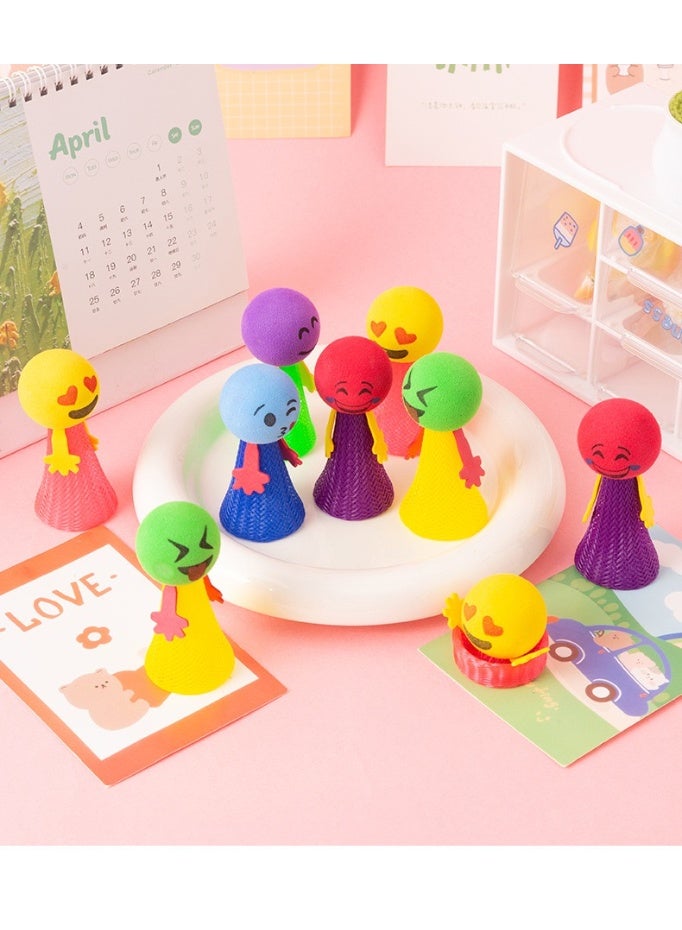 Jumping Spring Toys Colorful for Kids Birthday party | Toy for Girls Boys Bouncy Ball for party favors Birthday Giveaways | Bulk Mini Toys (20 Pack) - Image 2