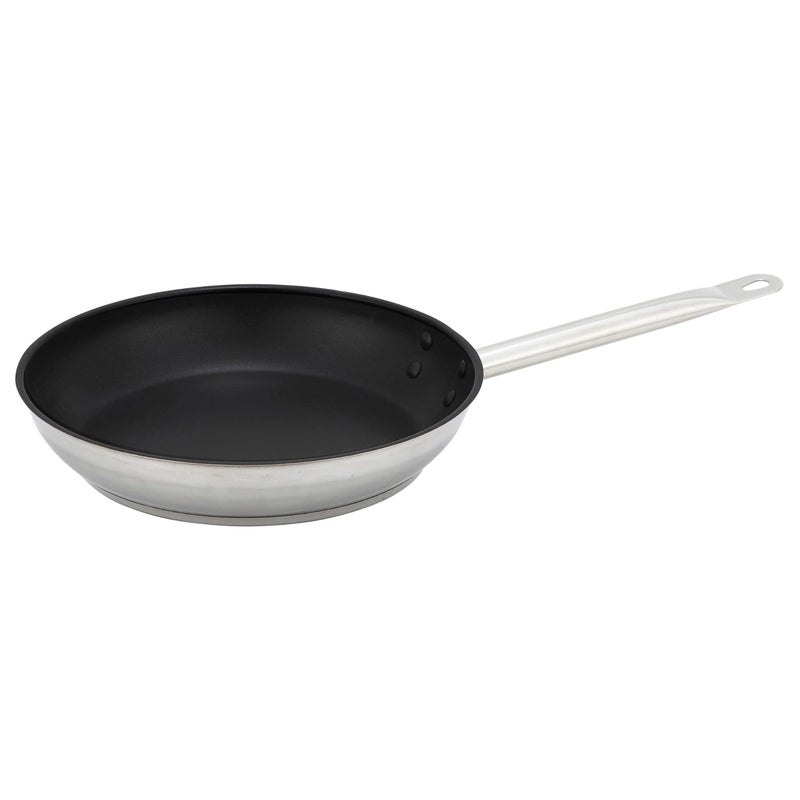Winco CommercialGrade Stainless Steel Fry Pan NonStick 8