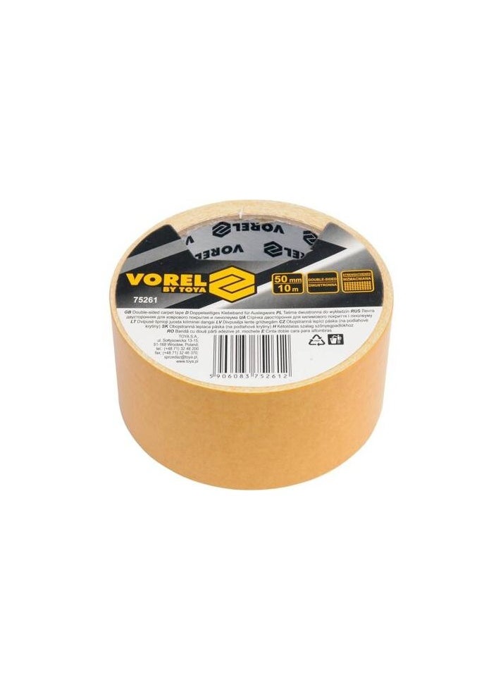 Vorel Carpet Tape Double Sided 50mmx10m 75261 - pzsku/ZF8AB64249871C656E533Z/45/_/1723792974/2b06d358-3e0e-42df-addd-94c654baa8b5