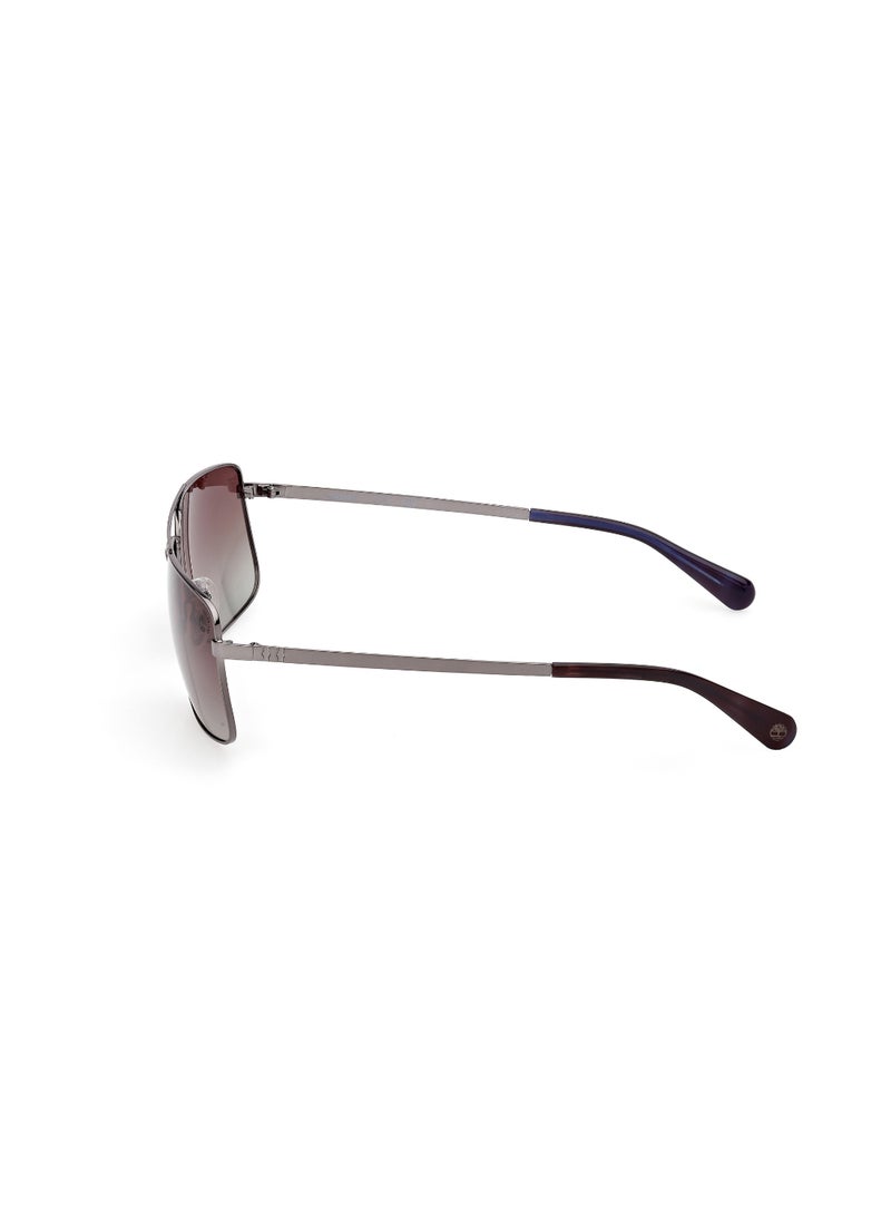TIMBERLAND FULL RIM MALE NAVIGATOR SILVER METAL SUNGLASSES - Image 2