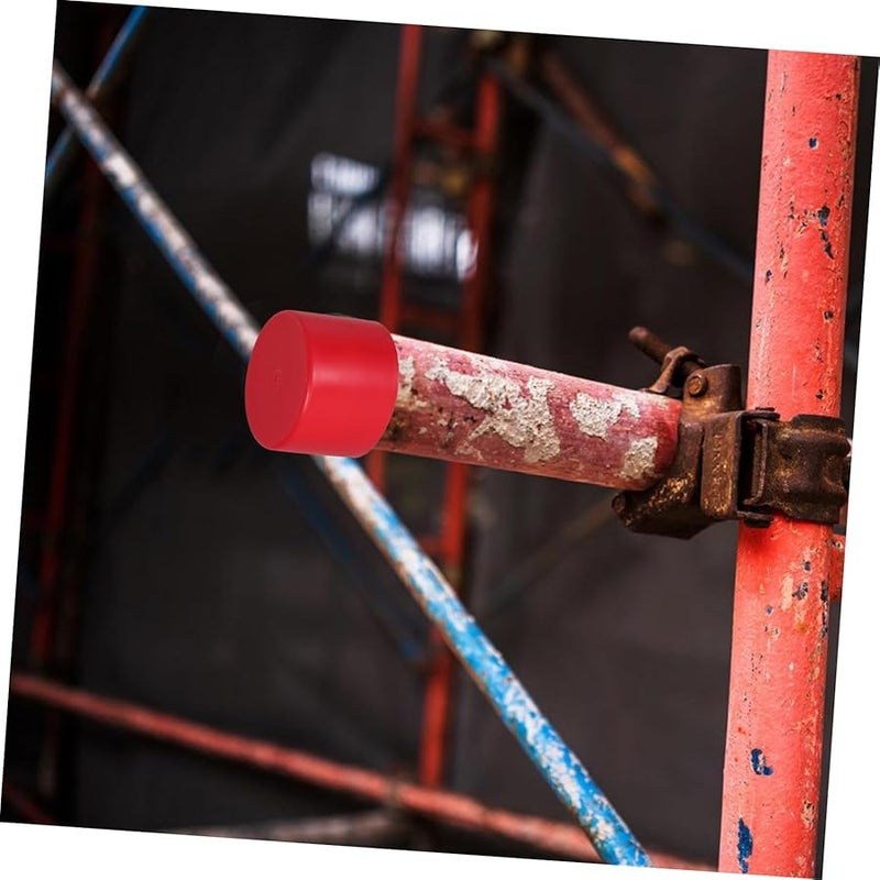 Steel Tube End Caps 10pcs Protective Sleeve Slip Covers for Scaffolding Pipe Rod - Image 5
