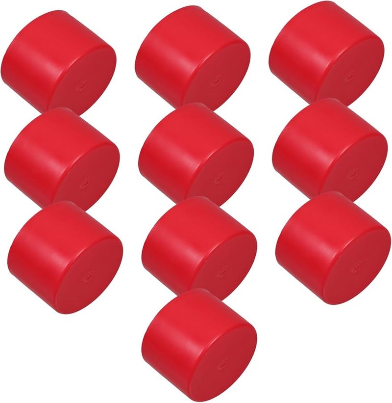 Steel Tube End Caps 10pcs Protective Sleeve Slip Covers for Scaffolding Pipe Rod - Image 2