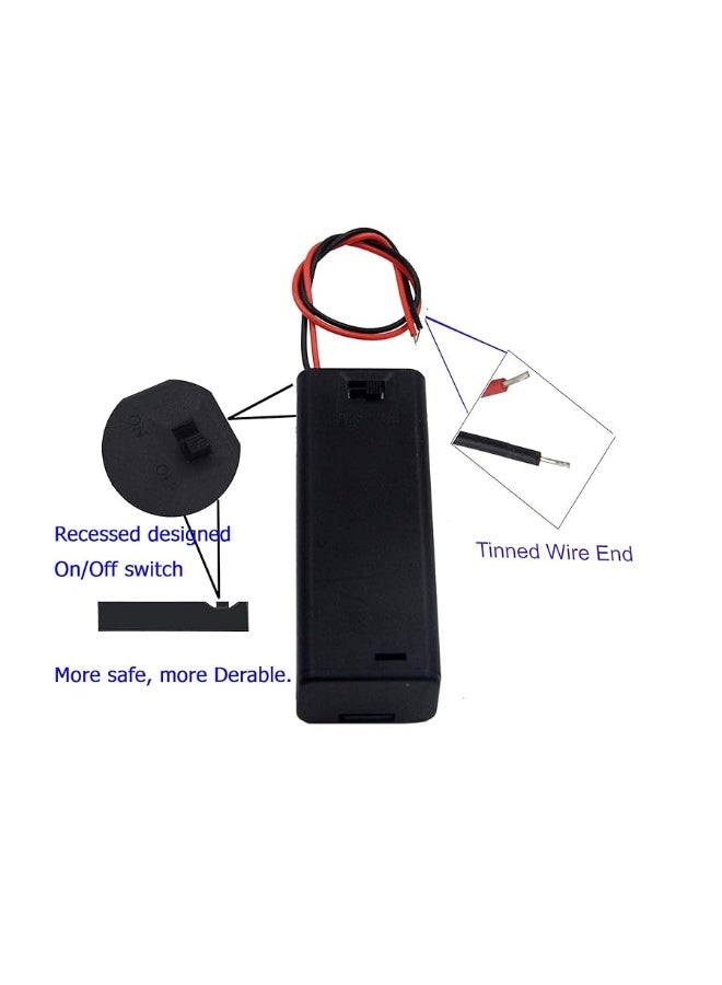 Flever DIY House Accessory for Dollhouse Miniature3 PCS AA Battery Packs with 6 PCS LED Light Wires - Image 4